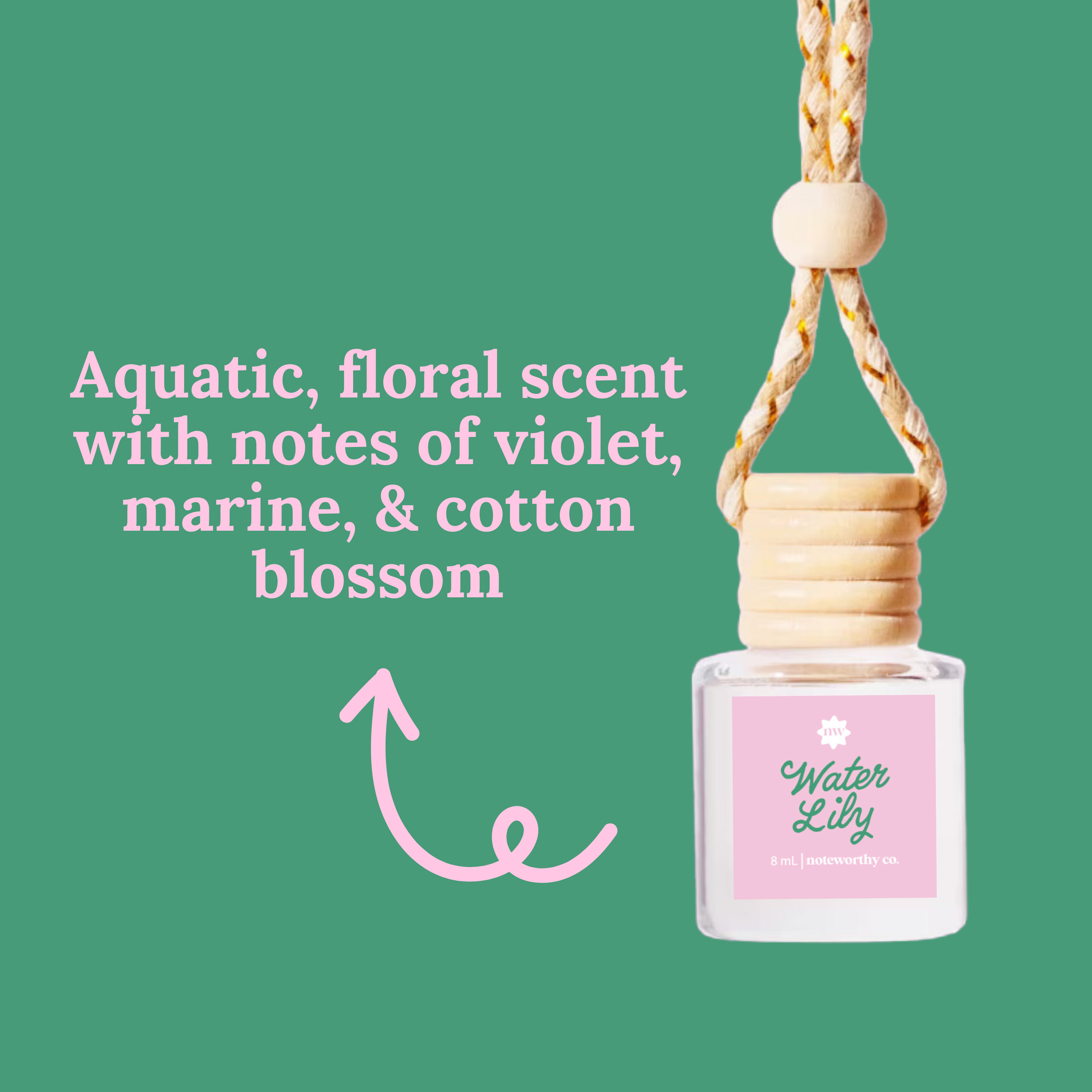 Water Lily Car Diffusers