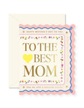 Mother's Day Scallop Greeting Card
