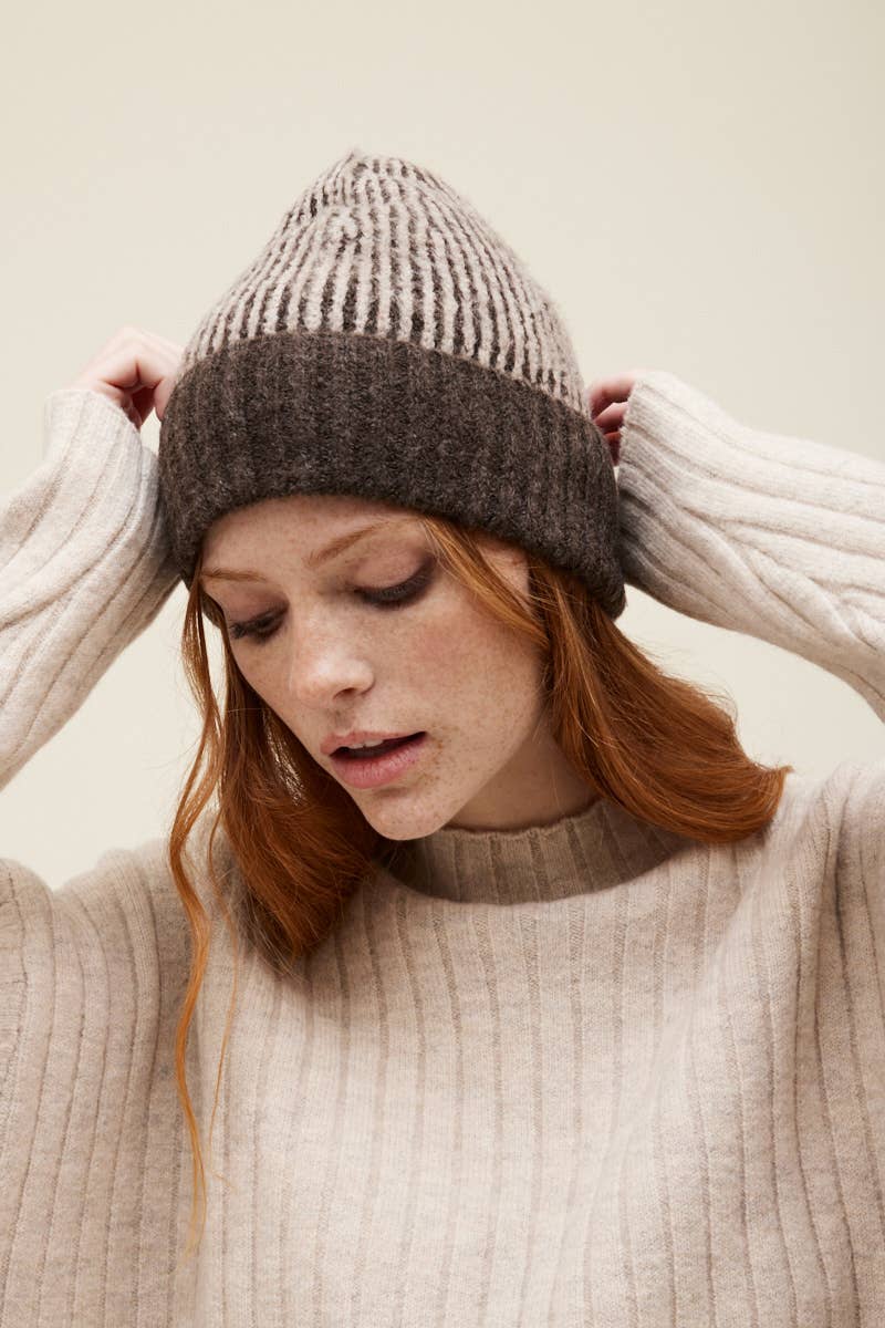 Striped Beanies