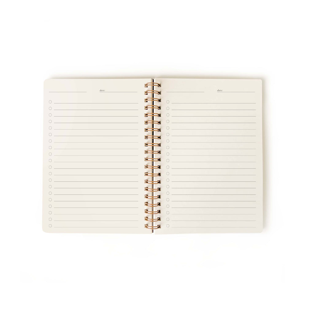 Floral Stamps Notebook Small Notebook With Lined Pages