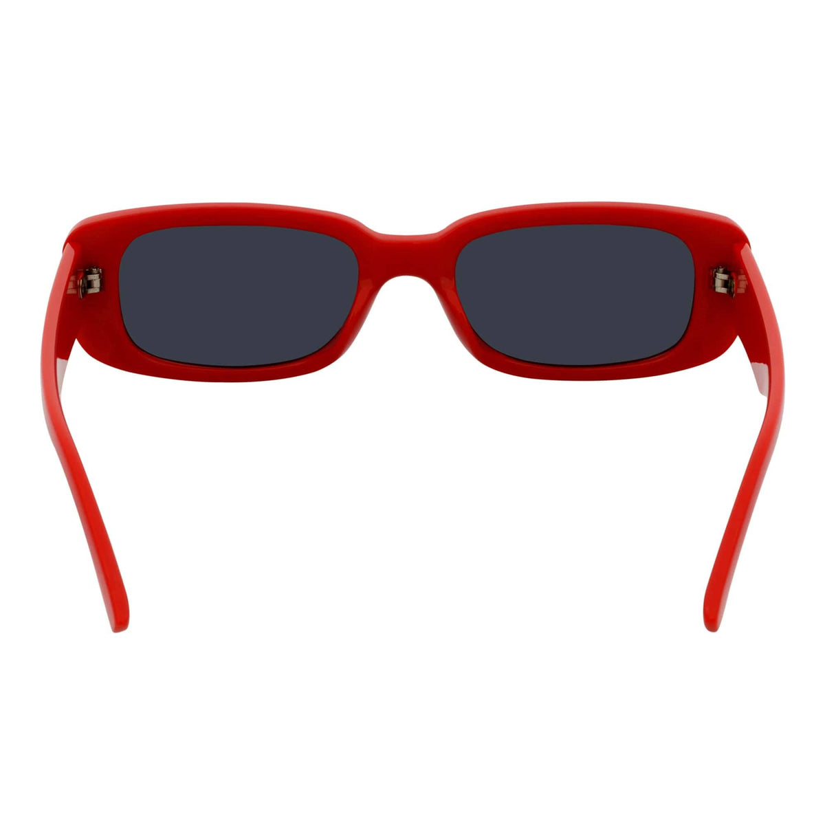 Red Smoke Small Rectangle Sunglasses