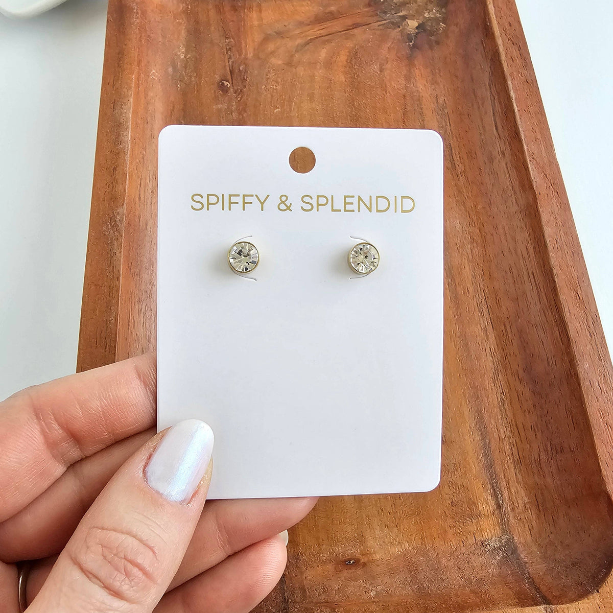Gold Luxe Kya Studs