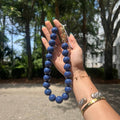 Navy Mindi Necklace