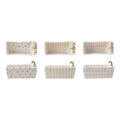 Hand-Painted Stoneware Bathtub Shaped Dish w/ Pattern & Gold Electroplating, 3 Styles