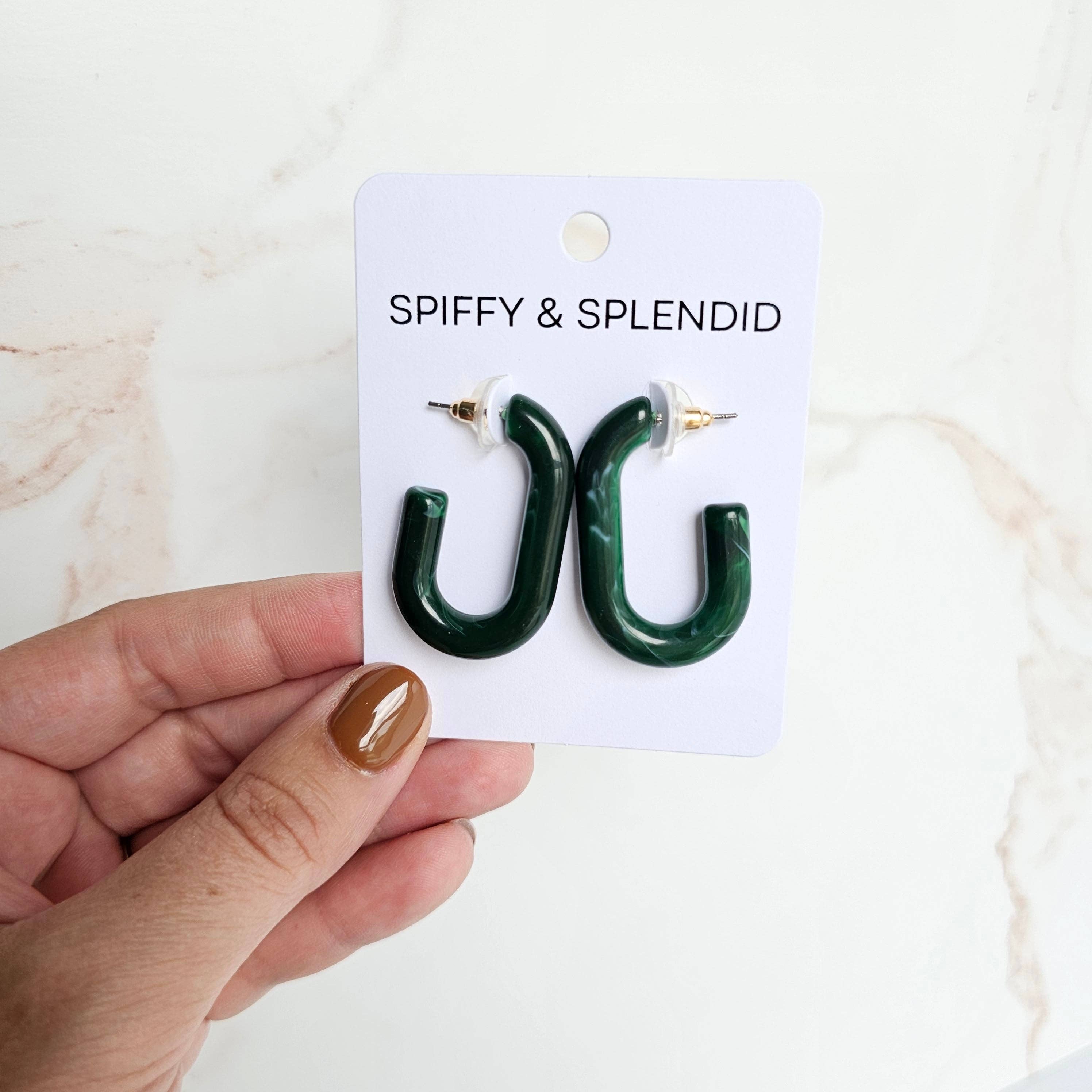 Forest Green Joanna Hoops