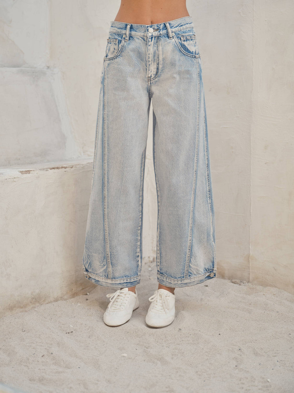 Light Denim Vintage Washed Jean