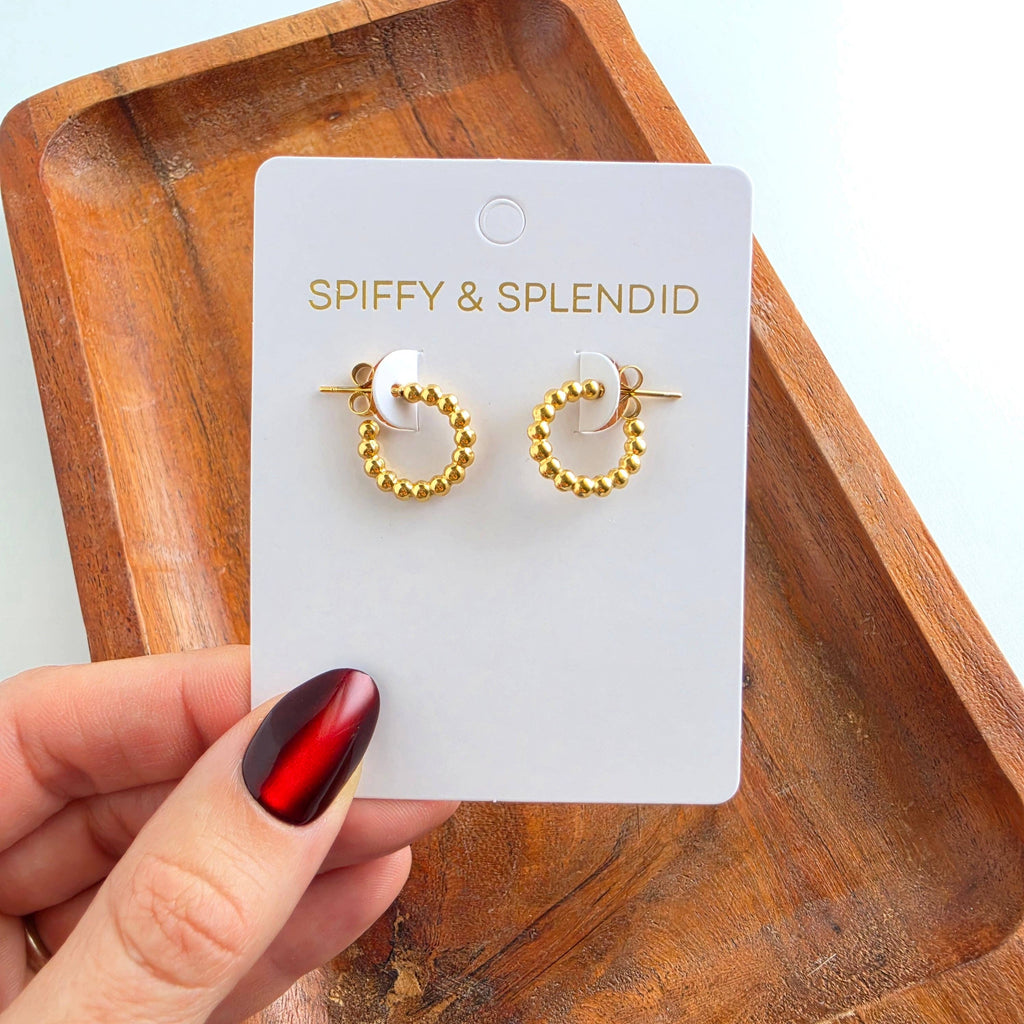 Gold Luxe Bridget Hoops