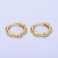 Gold Huggie Earrings