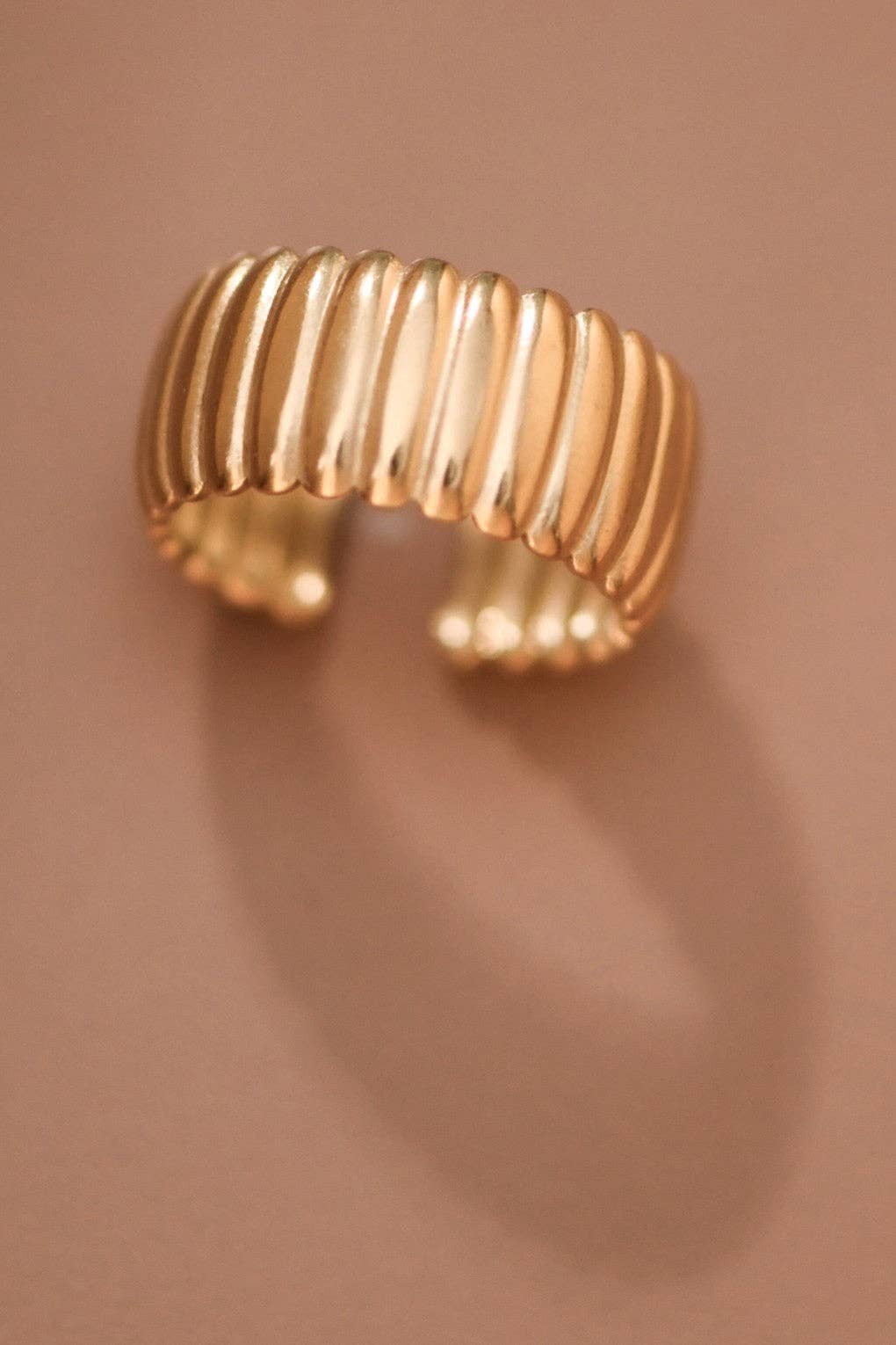 Gold Stainless Steel Ring