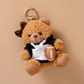Touchdown Teddy Bear Bag Charm