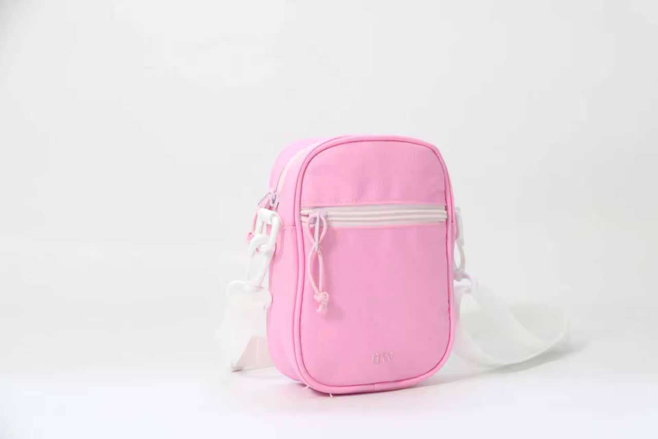 Tonal Pink Crossbody Bag