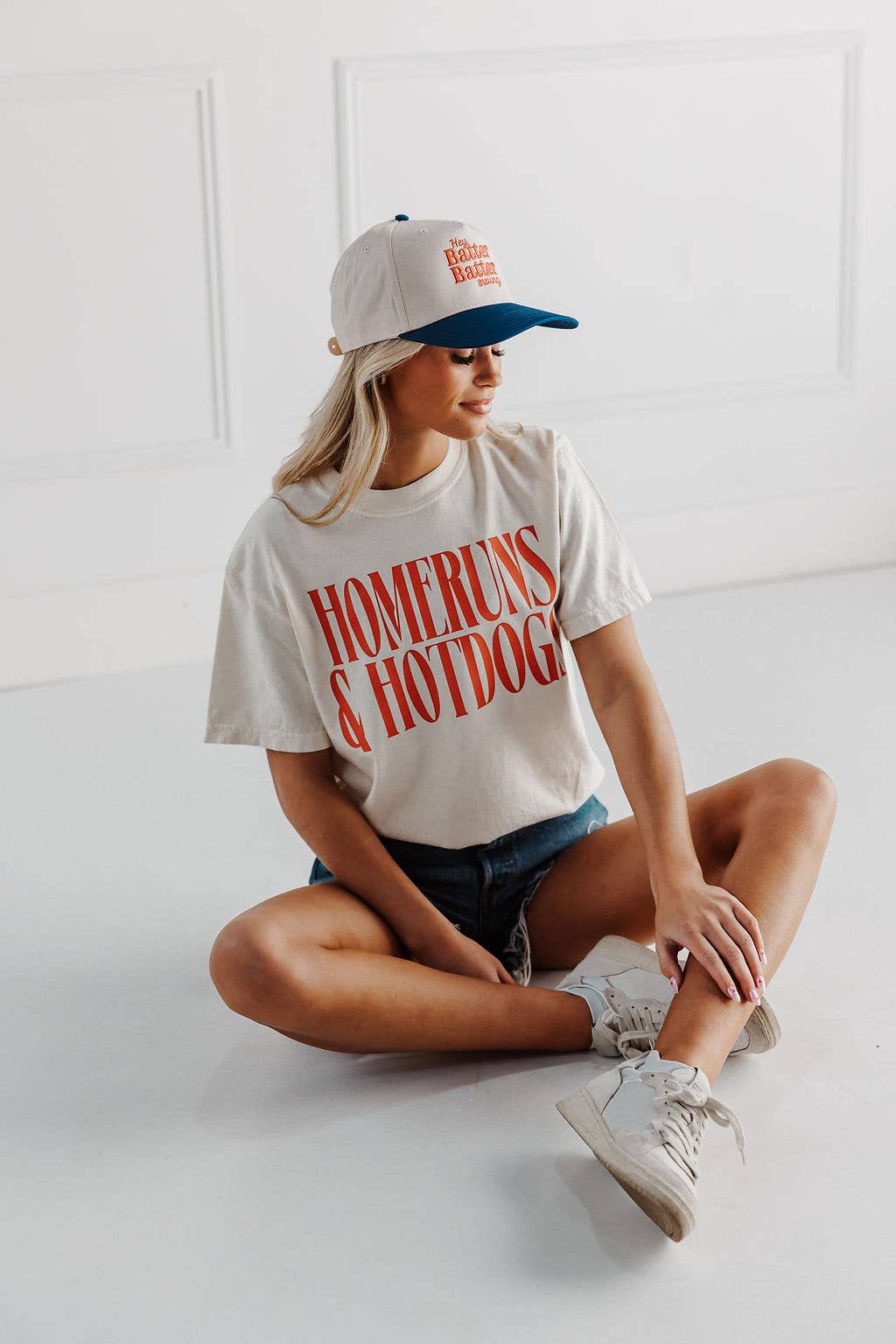 Home Runs & Hot Dogs Baseball T-shirt