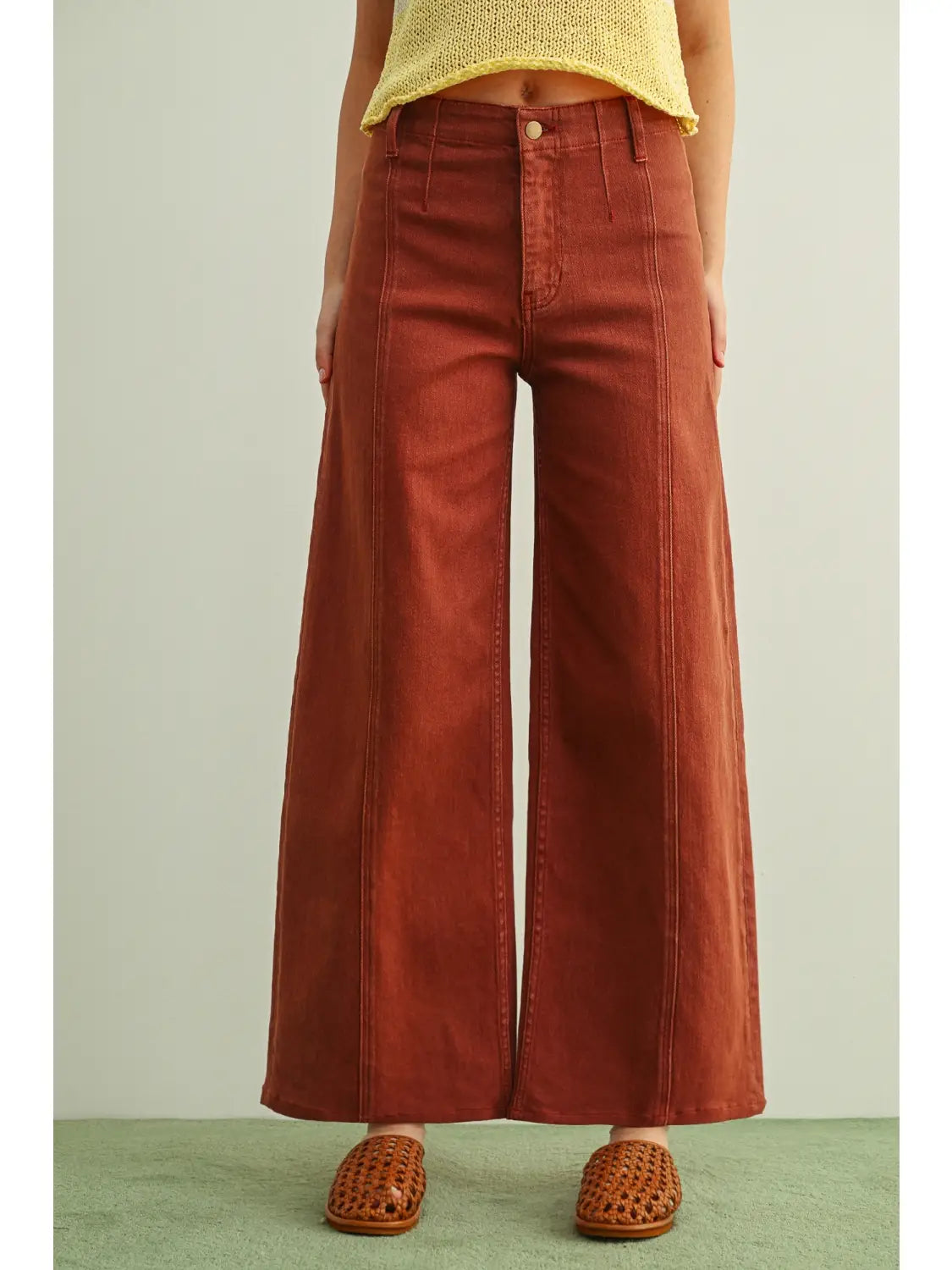 Terracotta Stretch Pants