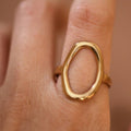 Gold Stainless Steel Ring