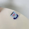 Blue Acrylic Coffee Cup Hair Claw