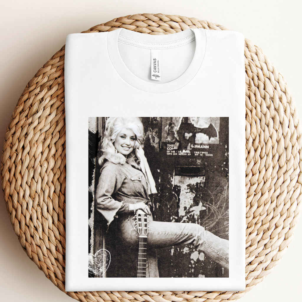 Light Beige Miss Dolly Graphic Tee
