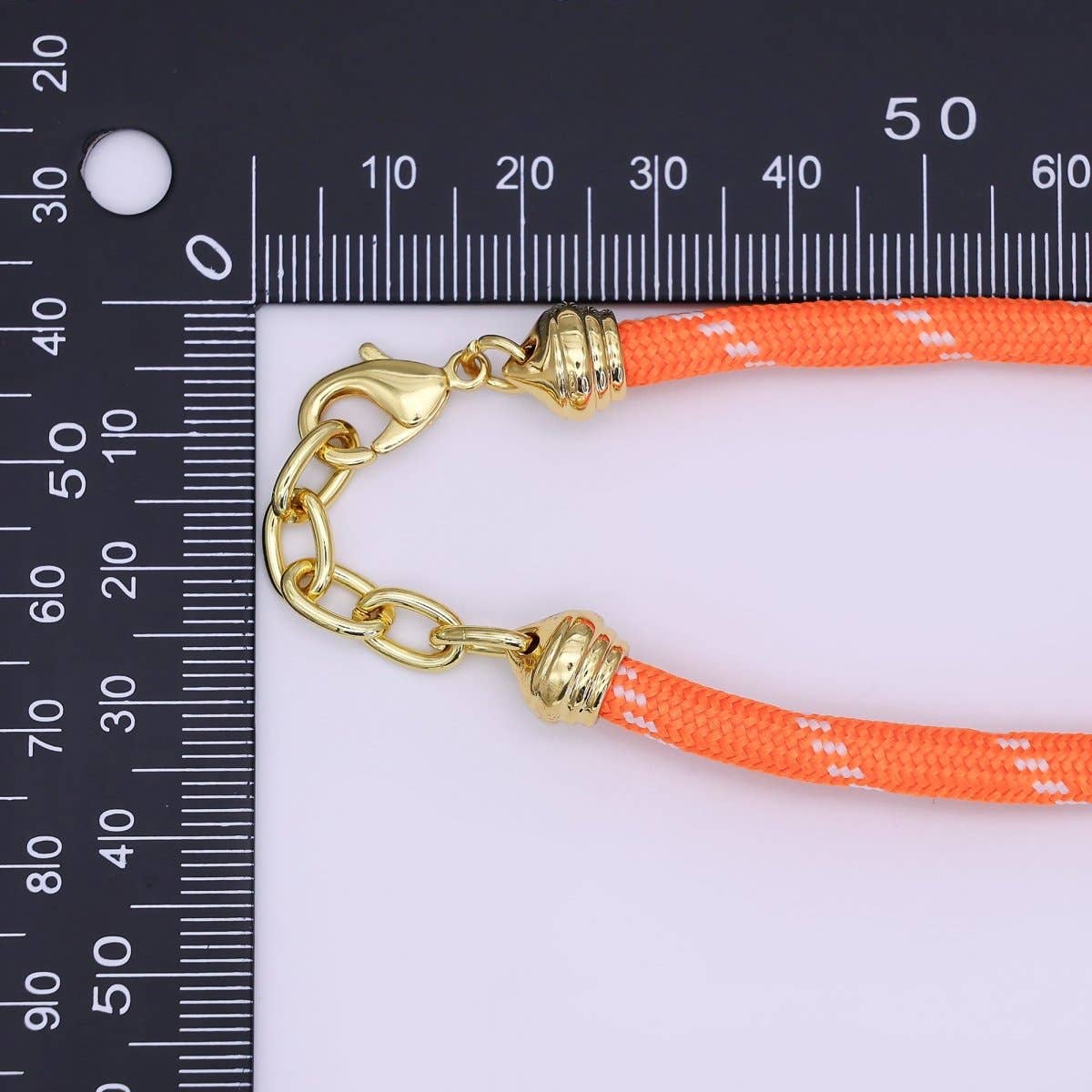 Green Cord Chain Bracelet