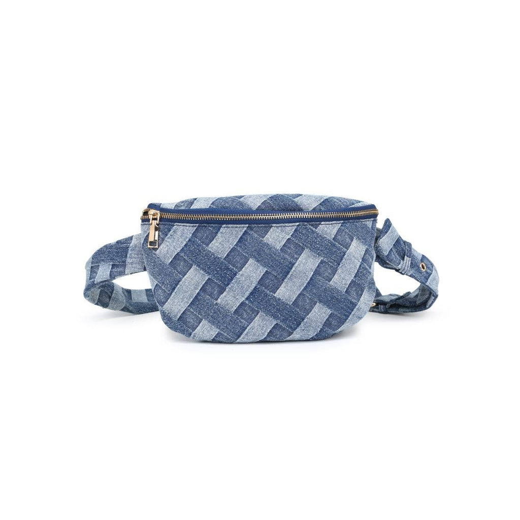 Denim Leslie Belt Bag