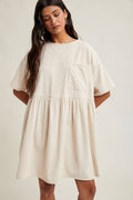 Corduroy Mini Dress