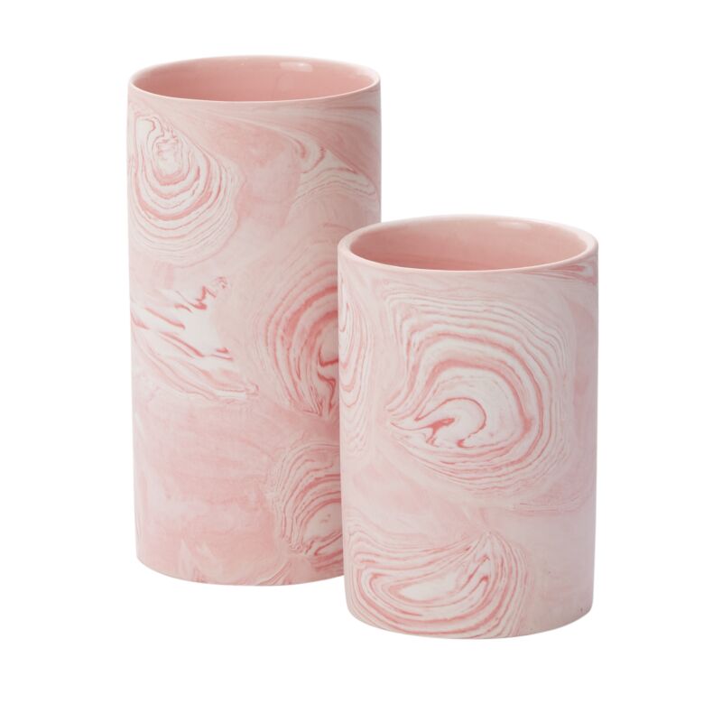 Pink Marble Vase