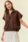 Espresso Flap Pocket Jacket