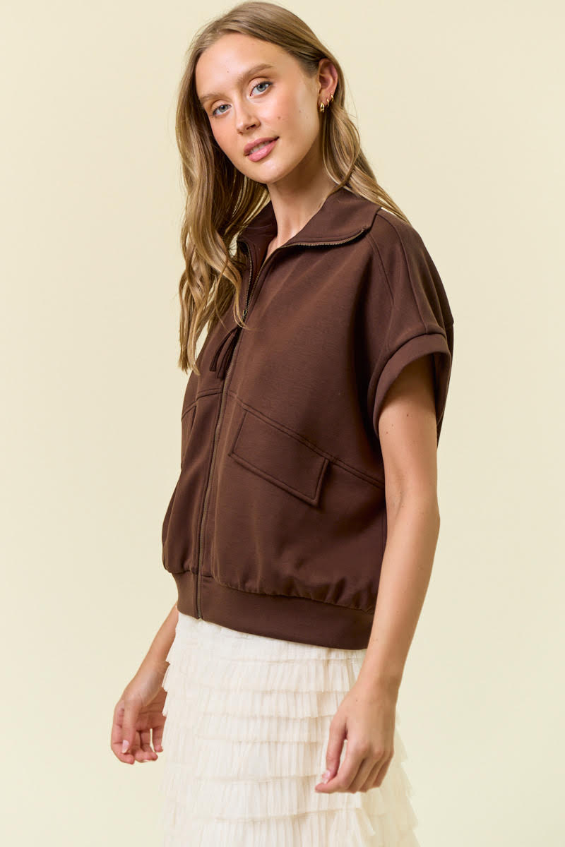 Espresso Flap Pocket Jacket